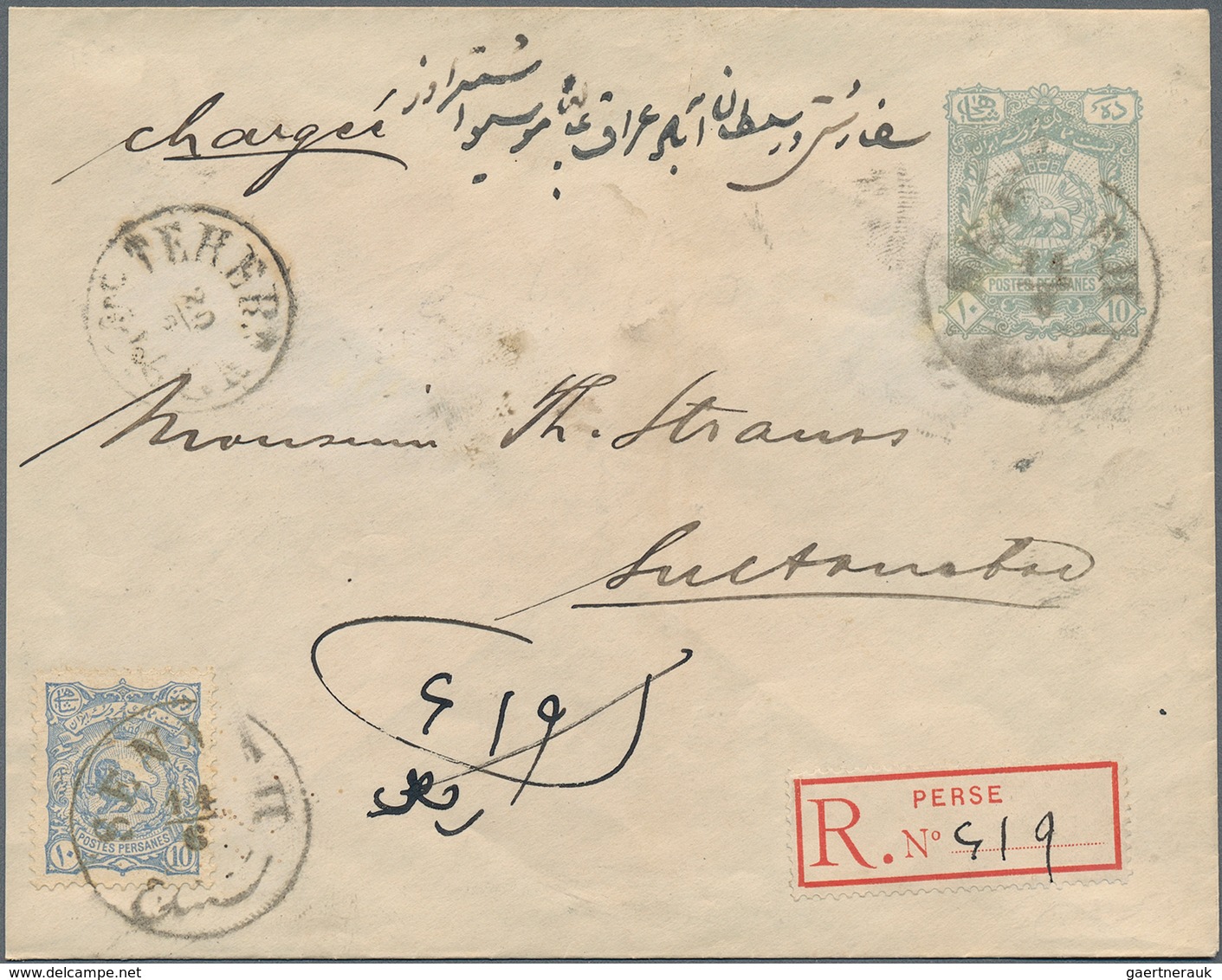 Asien: 1900/1980 (ca.), group of 42 covers/cards/stationeries, comprising Iran, Arab states, Japan,