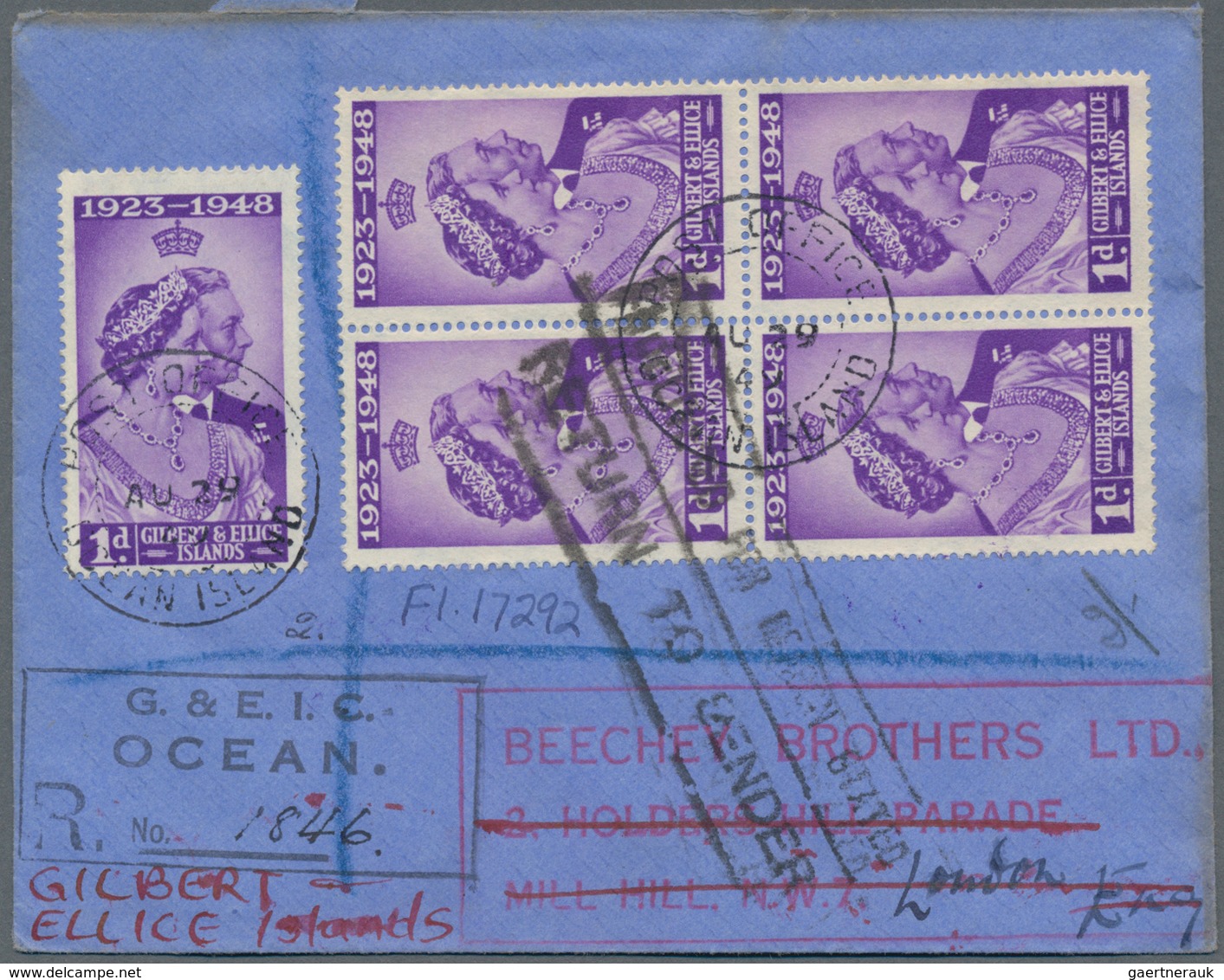 Ozeanien: 1905/1996 (ca.), Accumulation With About 730 Covers Incl. Some Postal Stationeries And FDC - Otros - Oceanía