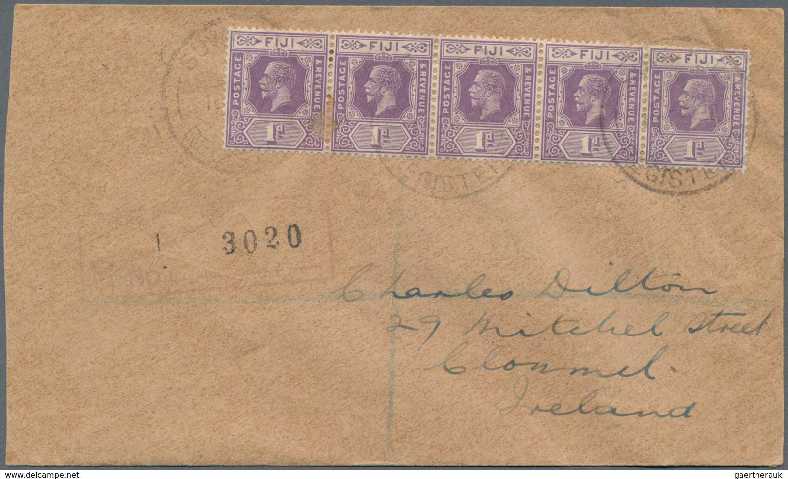 Ozeanien: 1905/1996 (ca.), accumulation with about 730 covers incl. some postal stationeries and FDC