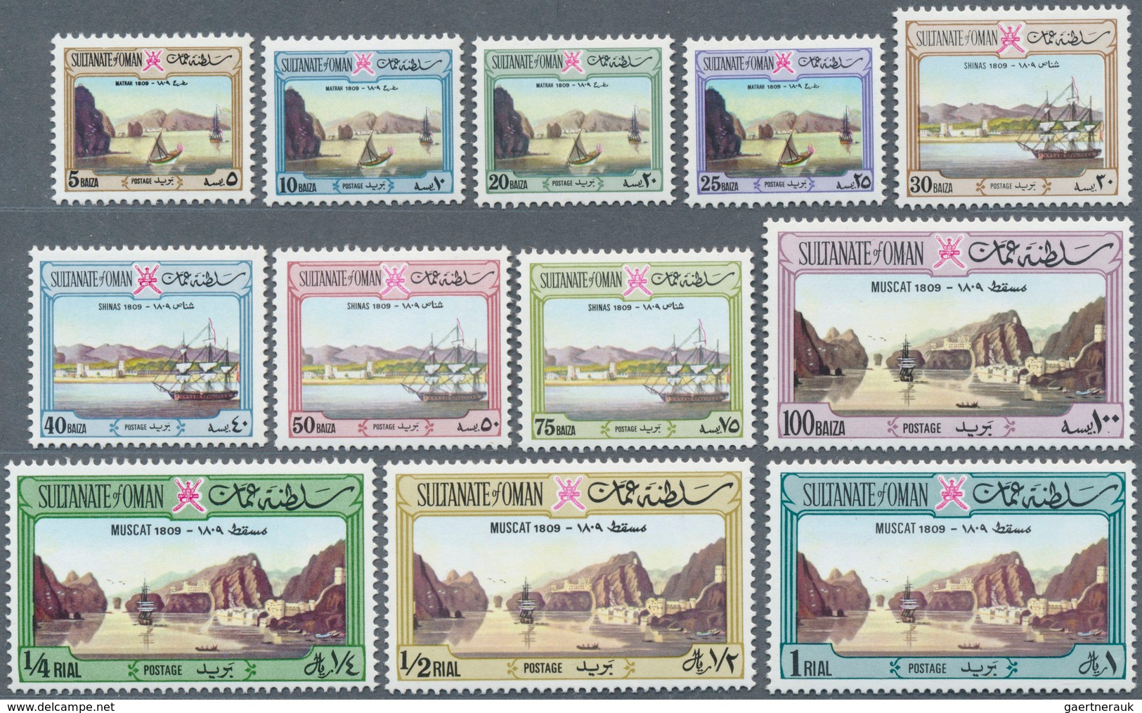 Naher Osten: 1860's-1980's Ca.: Mint And Used Stamps From Middle East And Africa Mostly On Stock Car - Autres & Non Classés