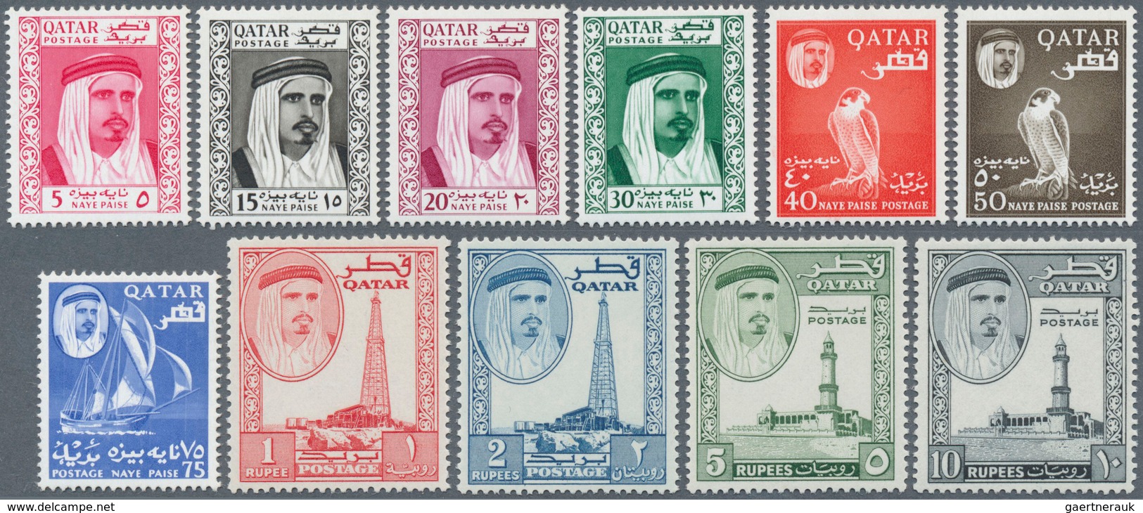 Naher Osten: 1860's-1980's Ca.: Mint And Used Stamps From Middle East And Africa Mostly On Stock Car - Other & Unclassified