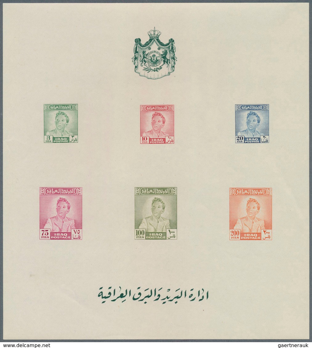 Naher Osten: 1948/1981, Arab states, specialised assortment incl. varieties, imperf. proofs etc.; co