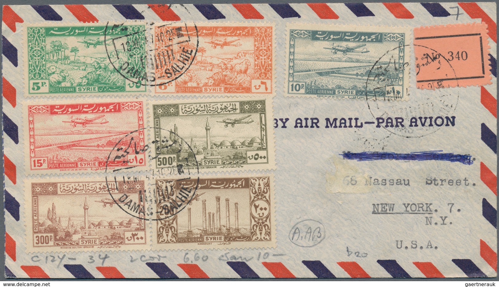 Levante / Levant: 1920-60 Ca., Box Containing Over 200 Covers / Cards / FDC Including Many Attractiv - Deutsche Post In Der Türkei