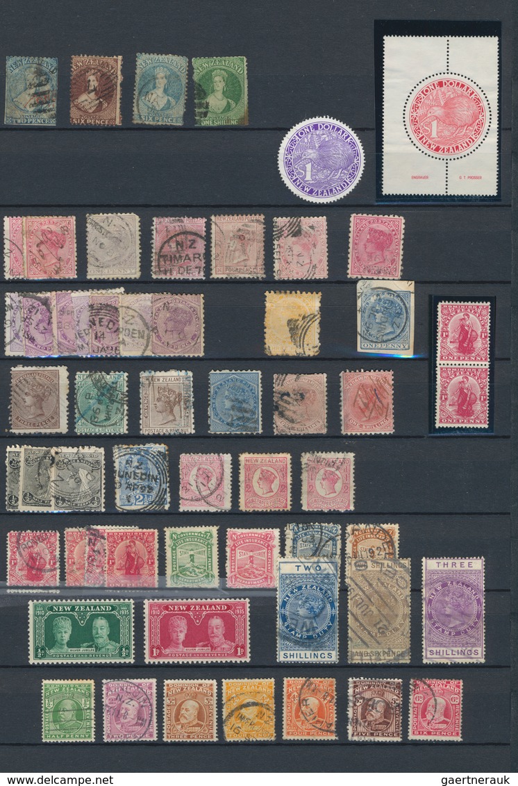 Britische Kolonien: 1860-1980, ADEN to ZANZIBAR Comprehensive collection in six large stockbooks fro