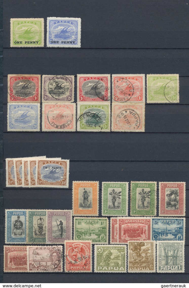 Britische Kolonien: 1860-1980, ADEN to ZANZIBAR Comprehensive collection in six large stockbooks fro