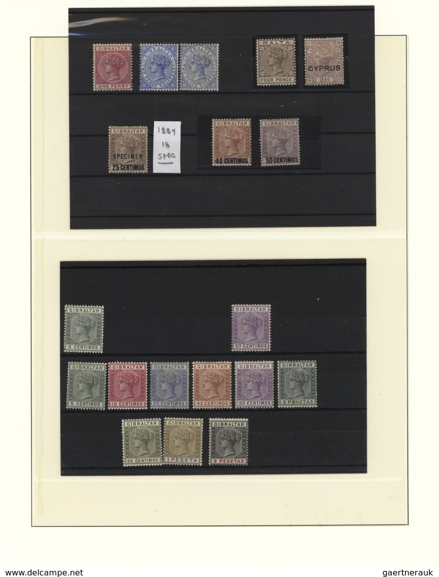 Britische Kolonien: 1870/1910 (ca.), Lot Of Apprx. 44 (mainly QV) Stamps, Comprising E.g. Falklands, - Andere & Zonder Classificatie