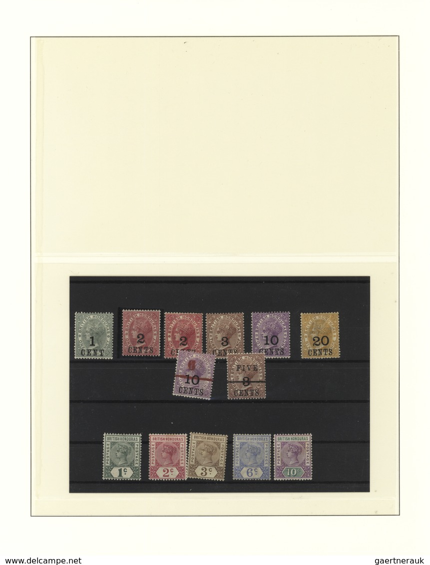 Britische Kolonien: 1870/1910 (ca.), Lot Of Apprx. 44 (mainly QV) Stamps, Comprising E.g. Falklands, - Autres & Non Classés