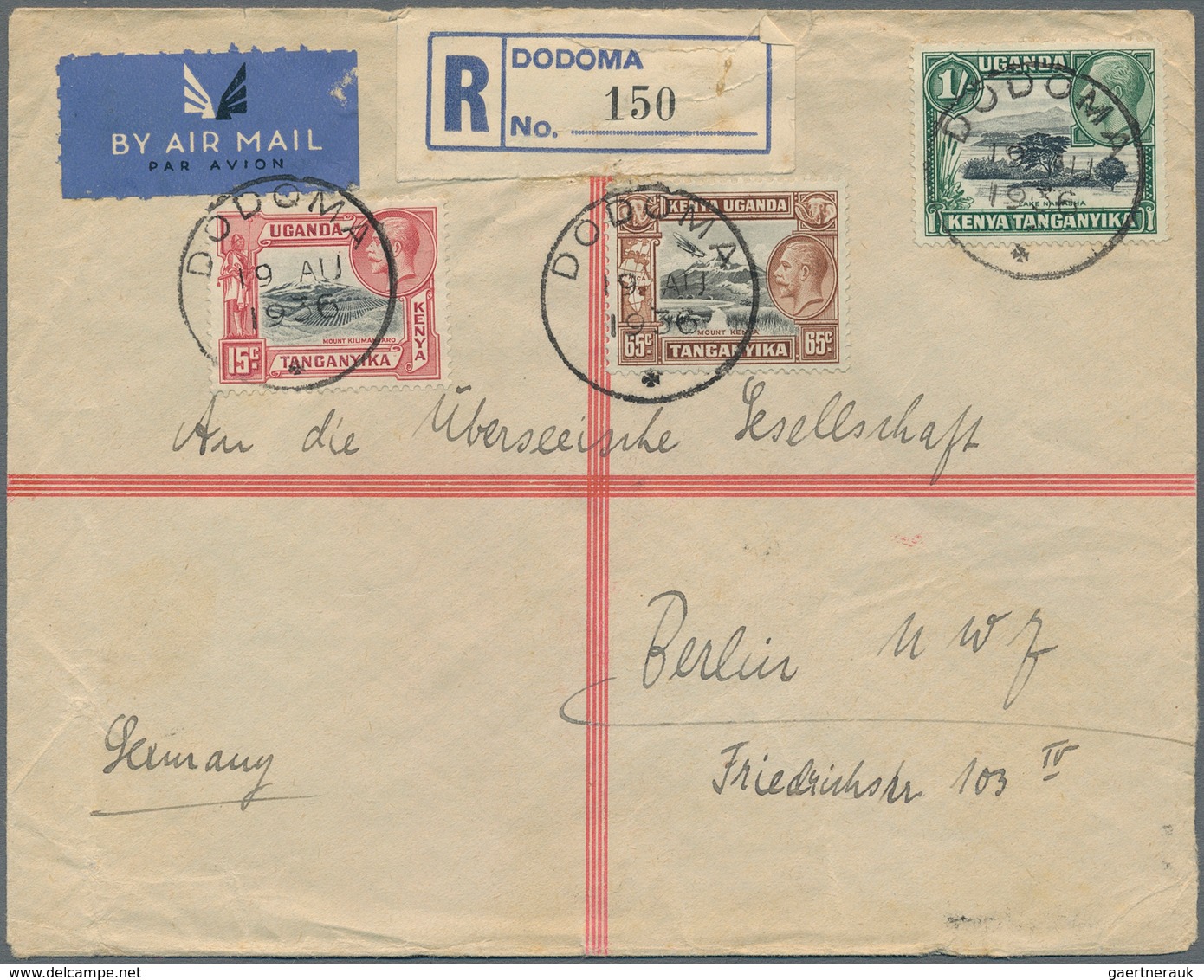 Britische Kolonien: 1900/1960 (ca.), Assortment Of 36 Covers/cards Mainly British Africa, Also F.d.c - Otros & Sin Clasificación