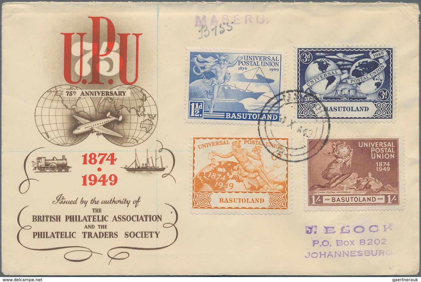 Britische Kolonien: 1900/1960 (ca.), Assortment Of 36 Covers/cards Mainly British Africa, Also F.d.c - Otros & Sin Clasificación