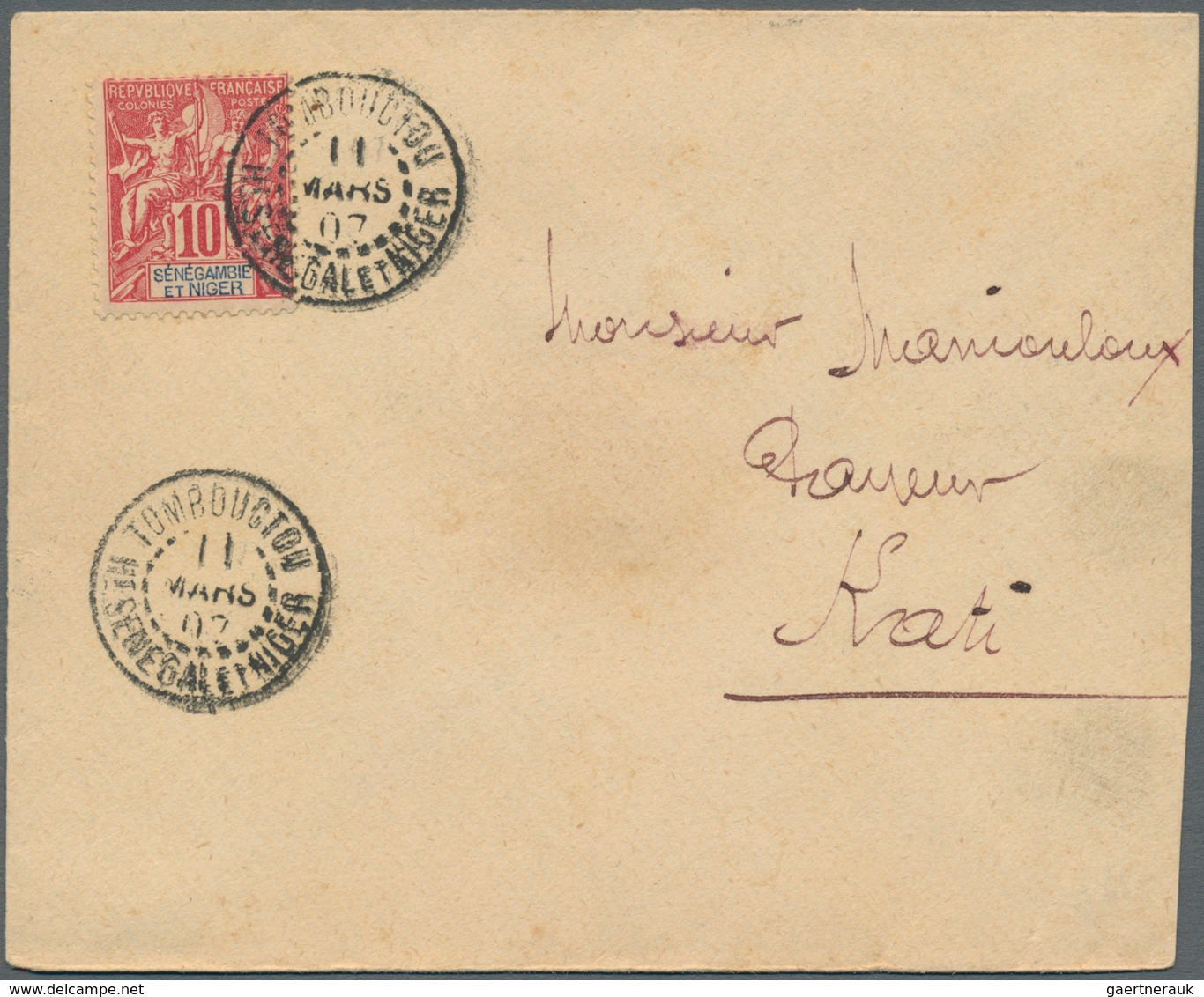 Französische Kolonien: 1871/1944: 87 better covers and postal stationeries including picture postcar