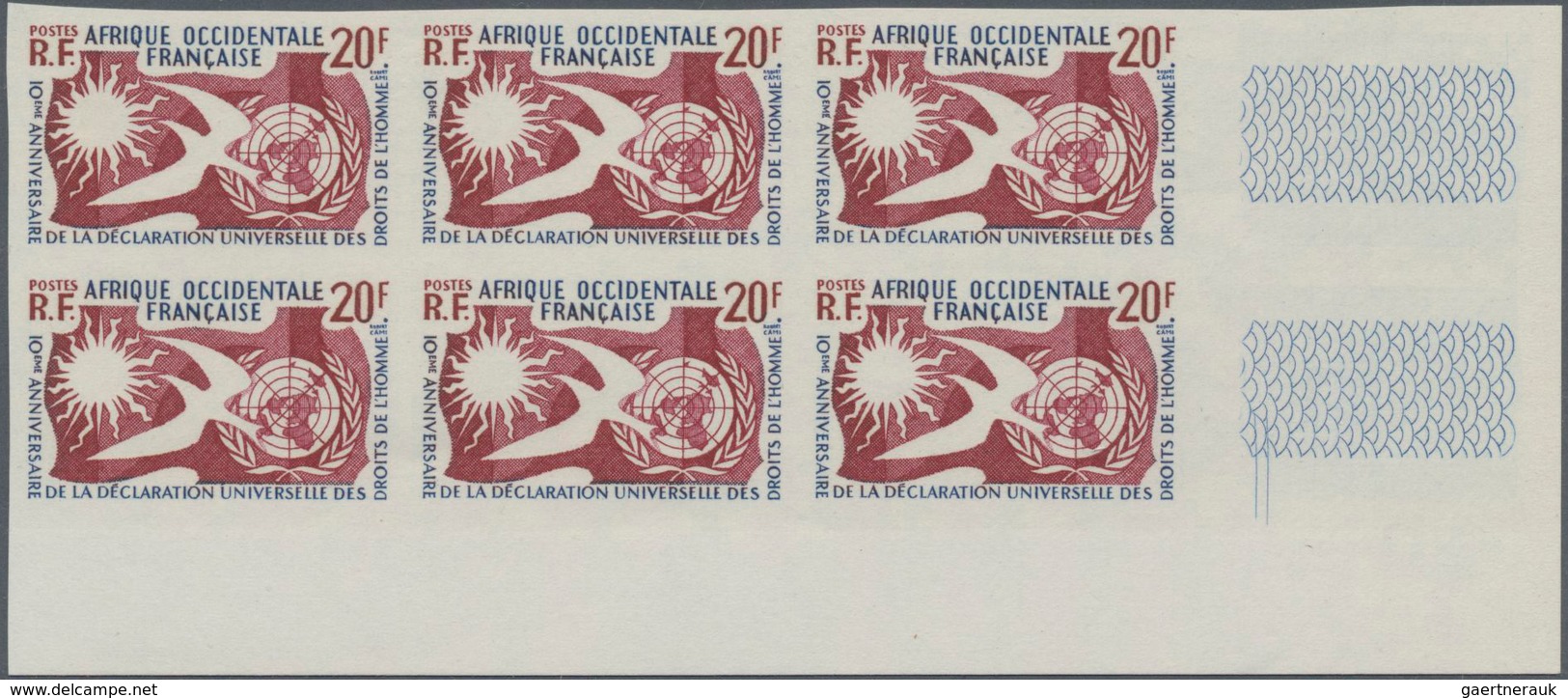 Französische Kolonien: 1893/1989, France/area, Mainly Mint Lot On Stockcards, Comprising E.g. Back O - Otros & Sin Clasificación