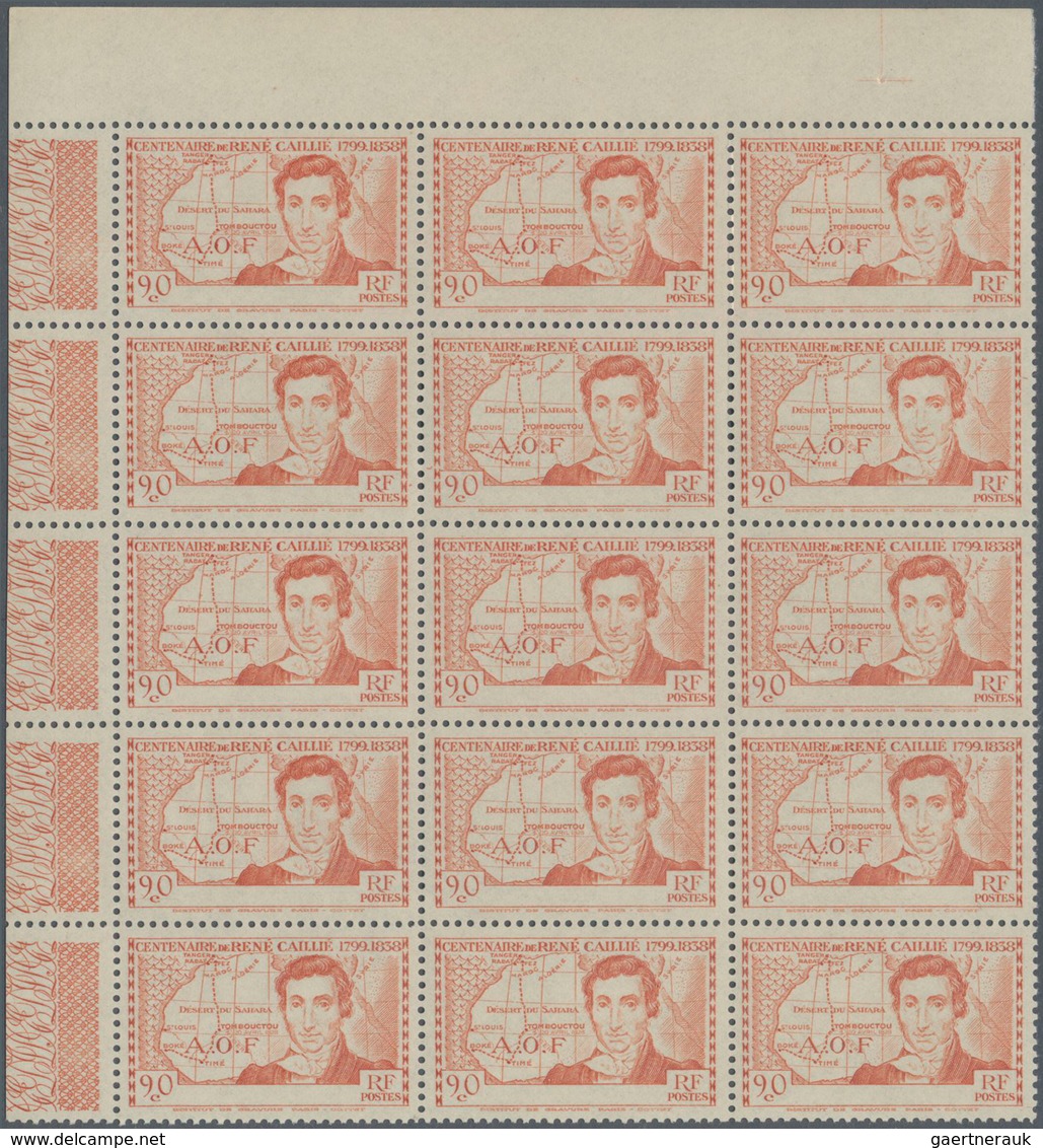 Französische Kolonien: 1893/1989, France/area, Mainly Mint Lot On Stockcards, Comprising E.g. Back O - Other & Unclassified