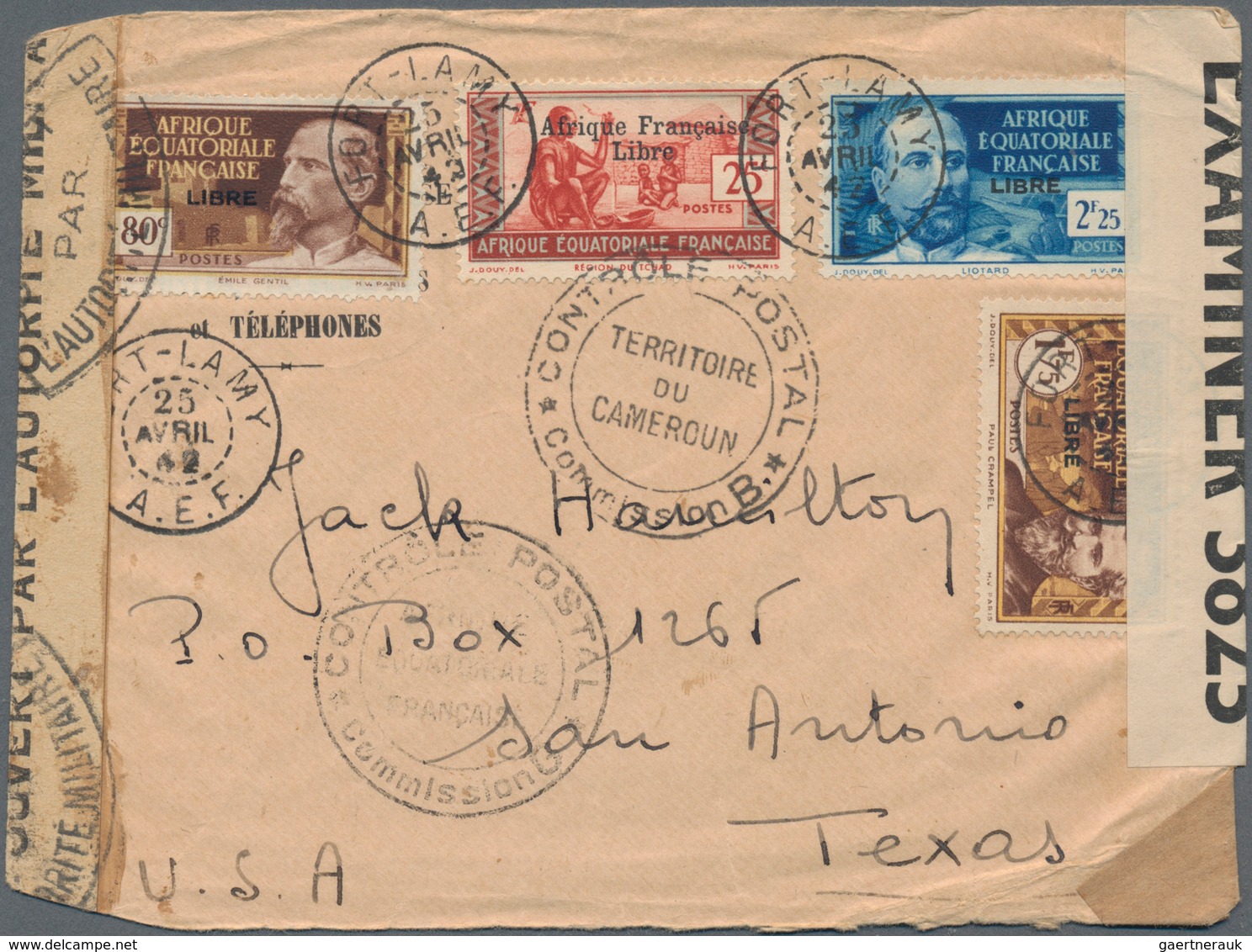 Französische Kolonien: 1896/1976 Holding Of About 190 Covers, Letters, Cards, Maximum Cards And FDC, - Autres & Non Classés