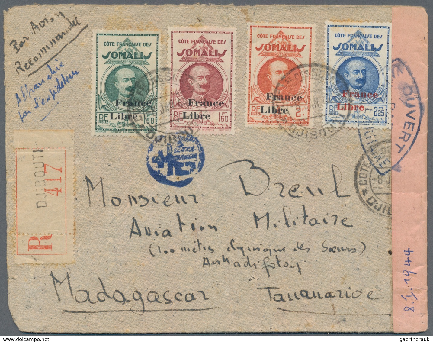 Französische Kolonien: 1924/2005, French colonies/French area, assortment of apprx. 100 covers/cards