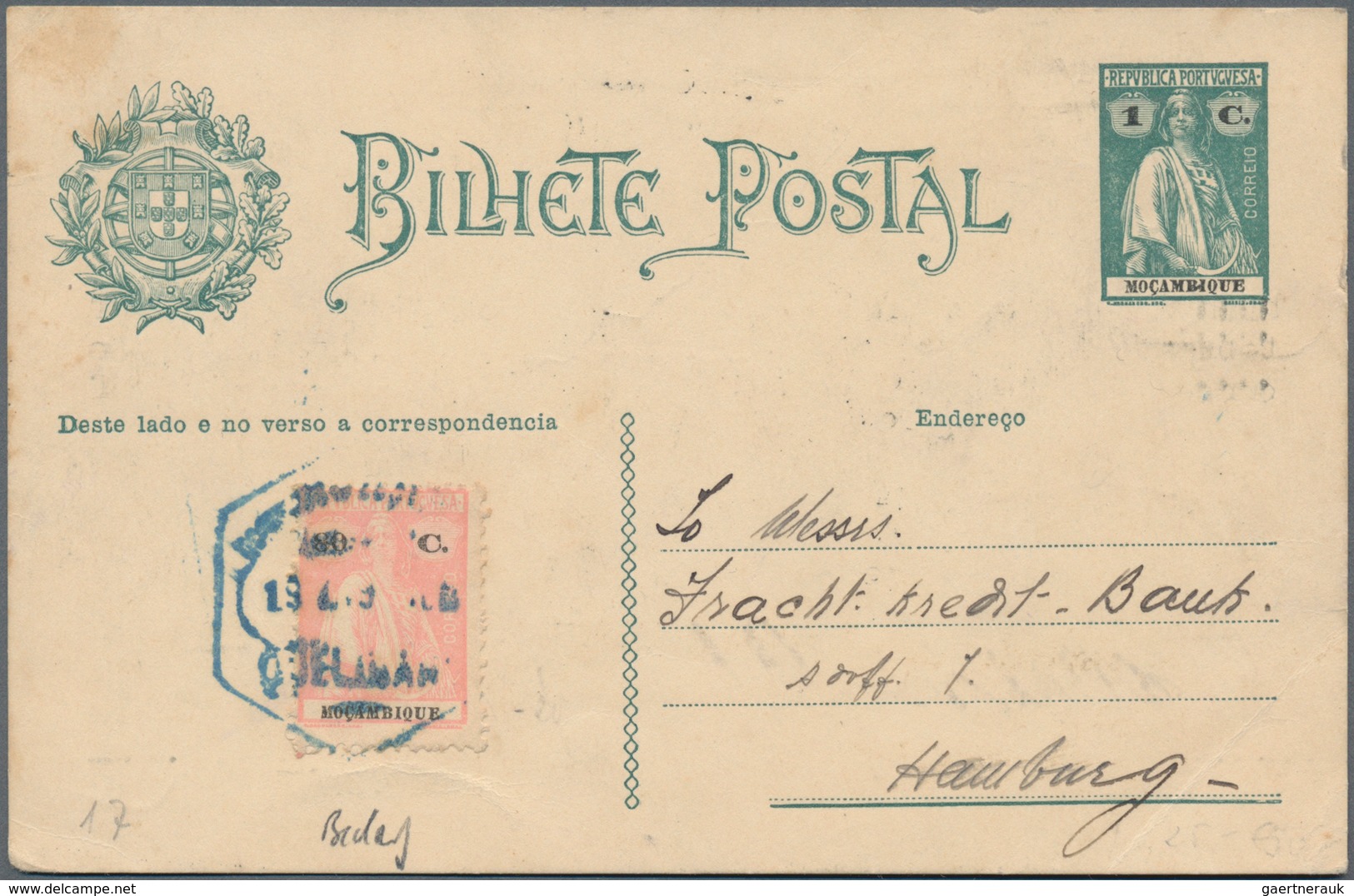 Portugiesische Kolonien: 1892/1980 (ca.) Accumulation Of Ca. 120 Unused/CTO/used Postal Stationery C - Sonstige & Ohne Zuordnung