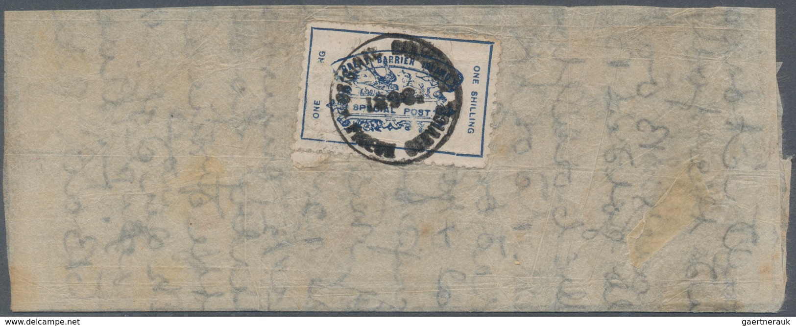 Brieftaubenpost: 1899/1904, NEW ZEALAND "THE GREAT BARRIER ISLAND PIGEON MAIL", extraordinary and de