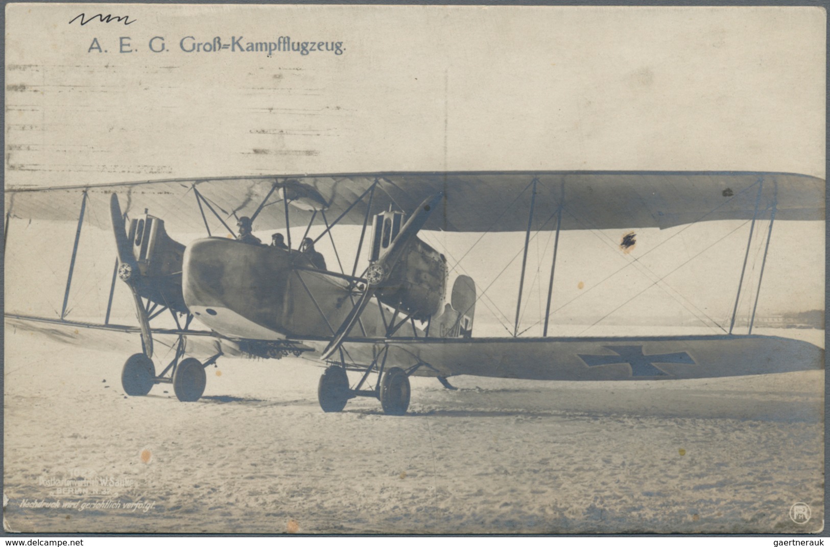 Flugpost Deutschland: 1915/1944, Interessanter Und Vielseitiger Sammlungsbestand Mit über 50 Belegen - Poste Aérienne & Zeppelin