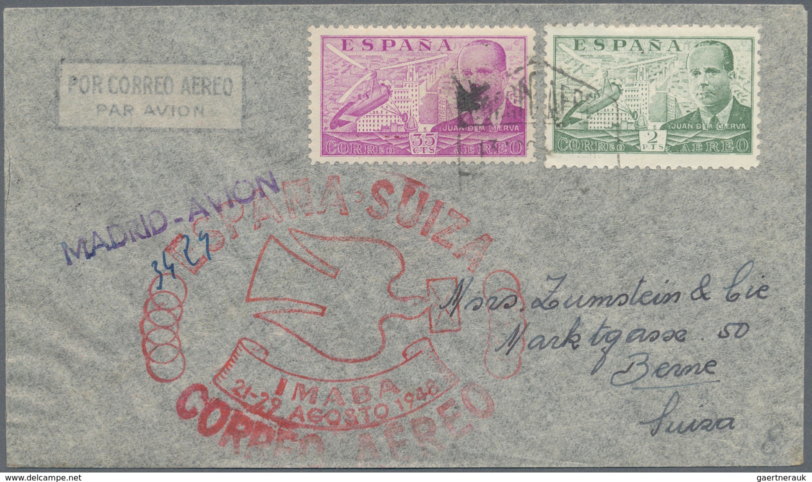 Flugpost Alle Welt: 1925-60, "AIR MAILS & FIRST FLIGHTS" 66 Covers & Cards Most Europe & Overseas, H - Sonstige & Ohne Zuordnung