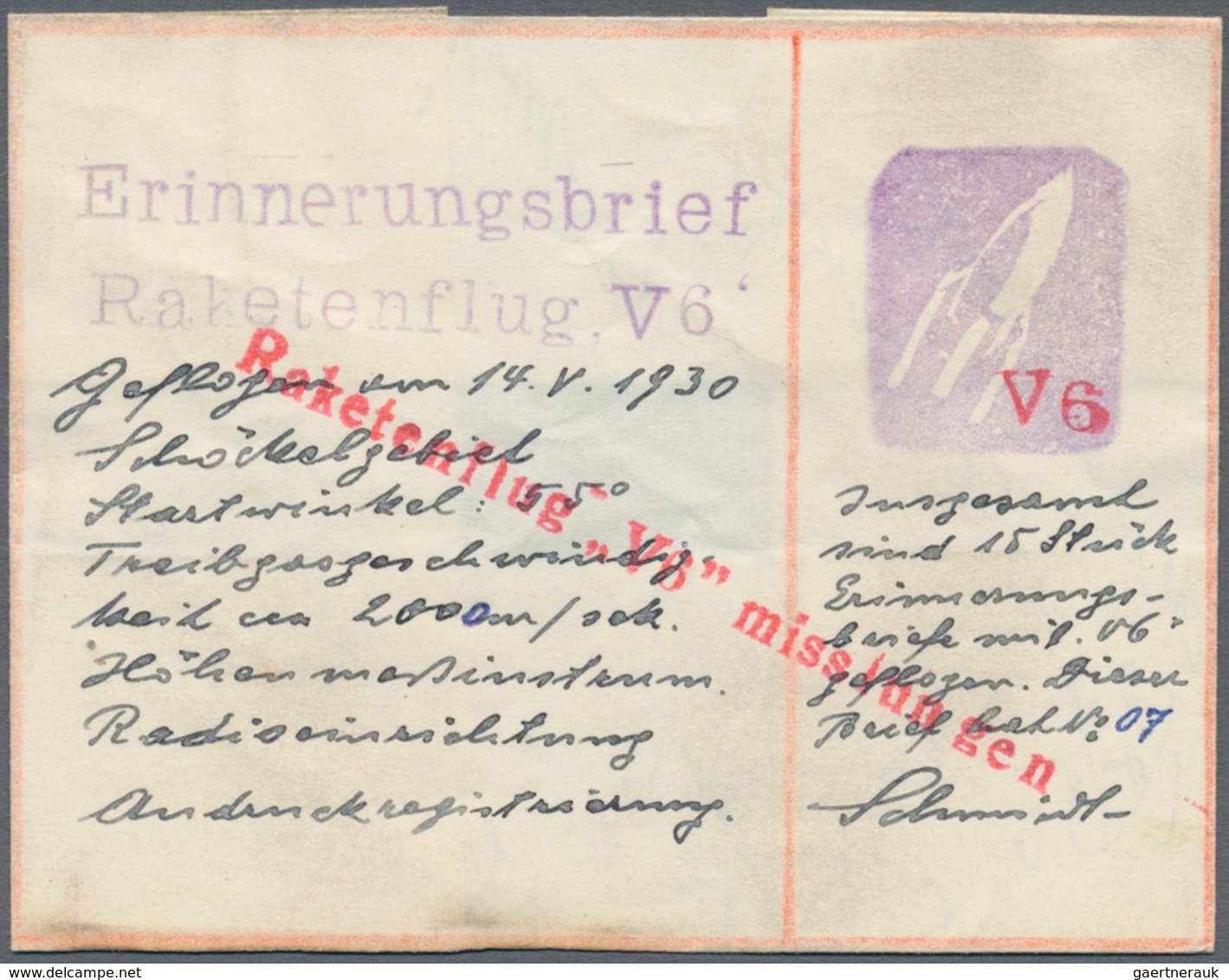 Raketenpost: Friedrich Schmiedl was born on 14.05.1902 in Schwertberg in Upper Austria. At the age o