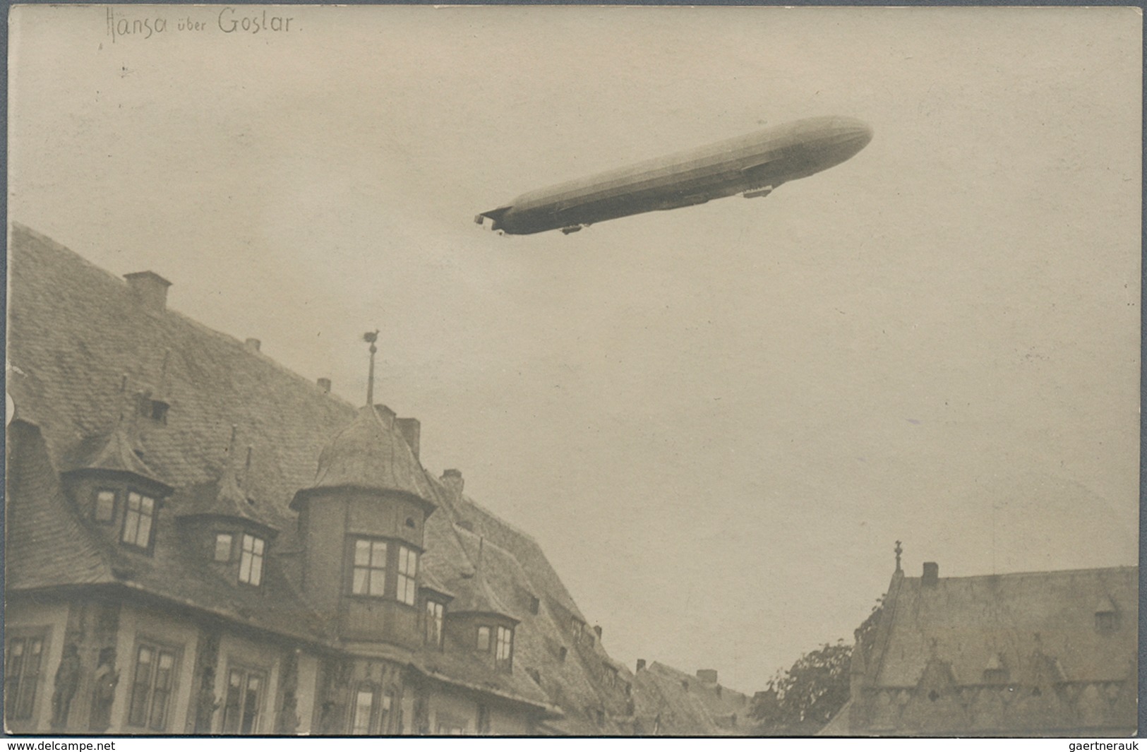 Zeppelinpost Deutschland: Amazing Group Of Ca. 178 Zeppelin Postcards Mostly Echt Fotos From The Pio - Posta Aerea & Zeppelin