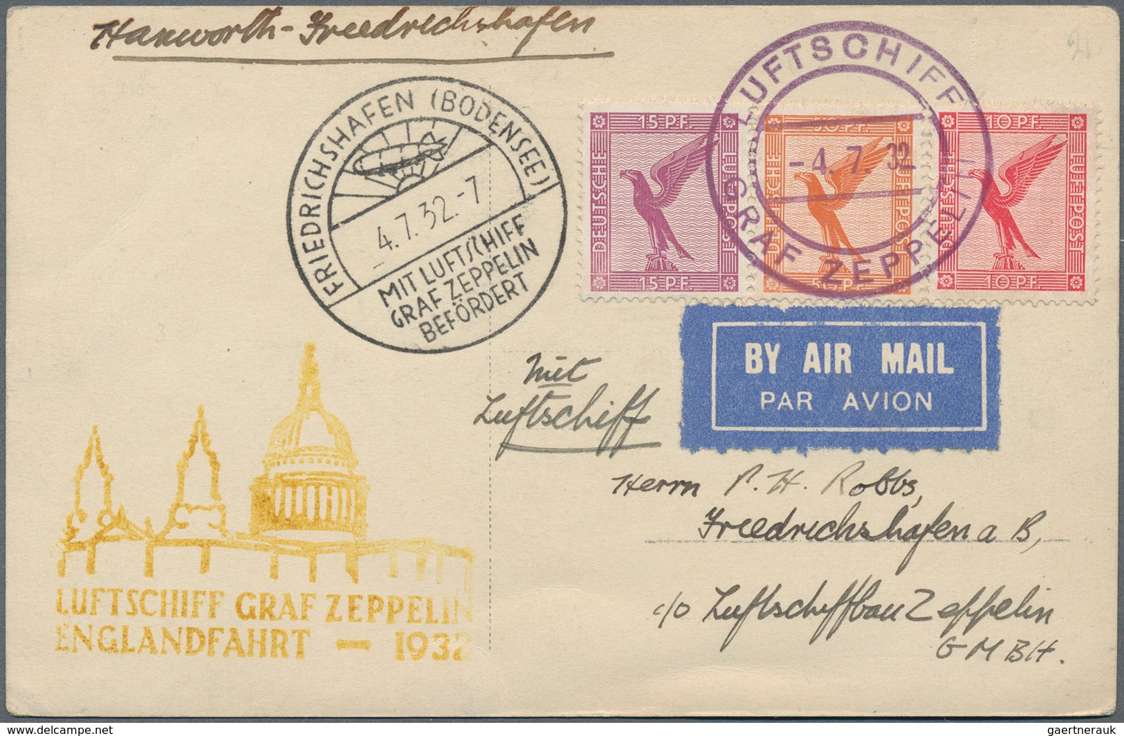 Zeppelinpost Deutschland: Collection Of 71 Zeppelin Cards And Covers, Ca 60 Flown + Several Hindenbu - Luchtpost & Zeppelin