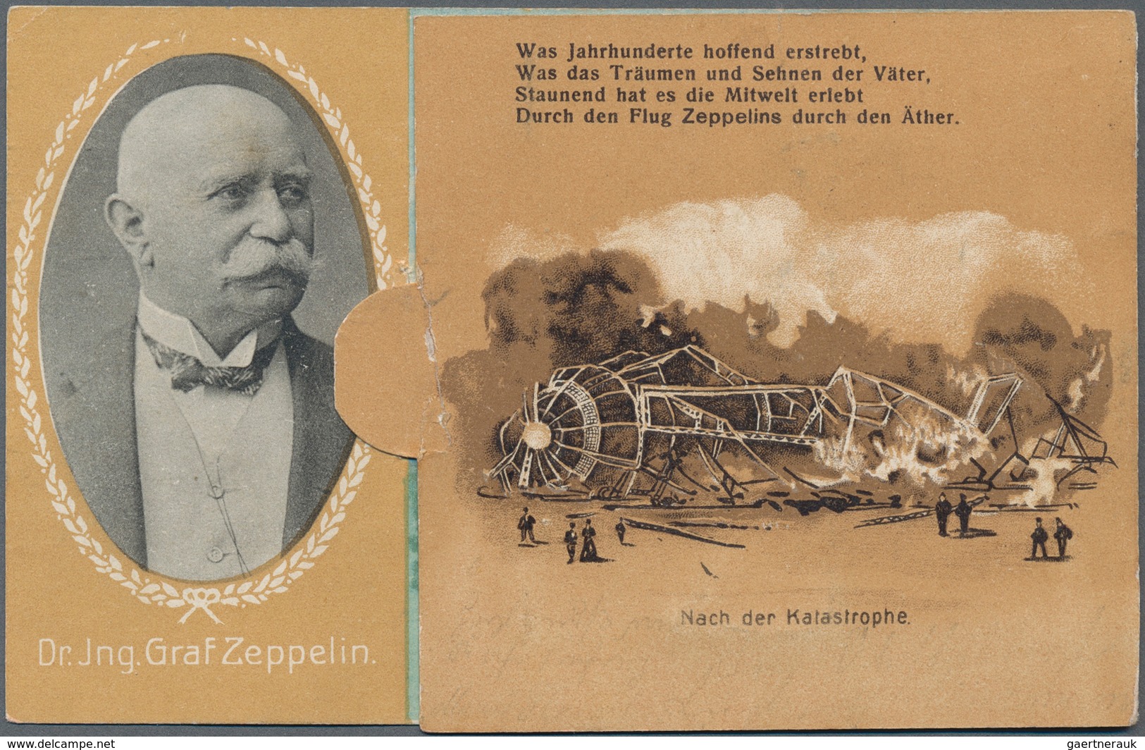 Zeppelinpost Europa: Collection of over 110 Zeppelin items, mostly flown covers with a large number