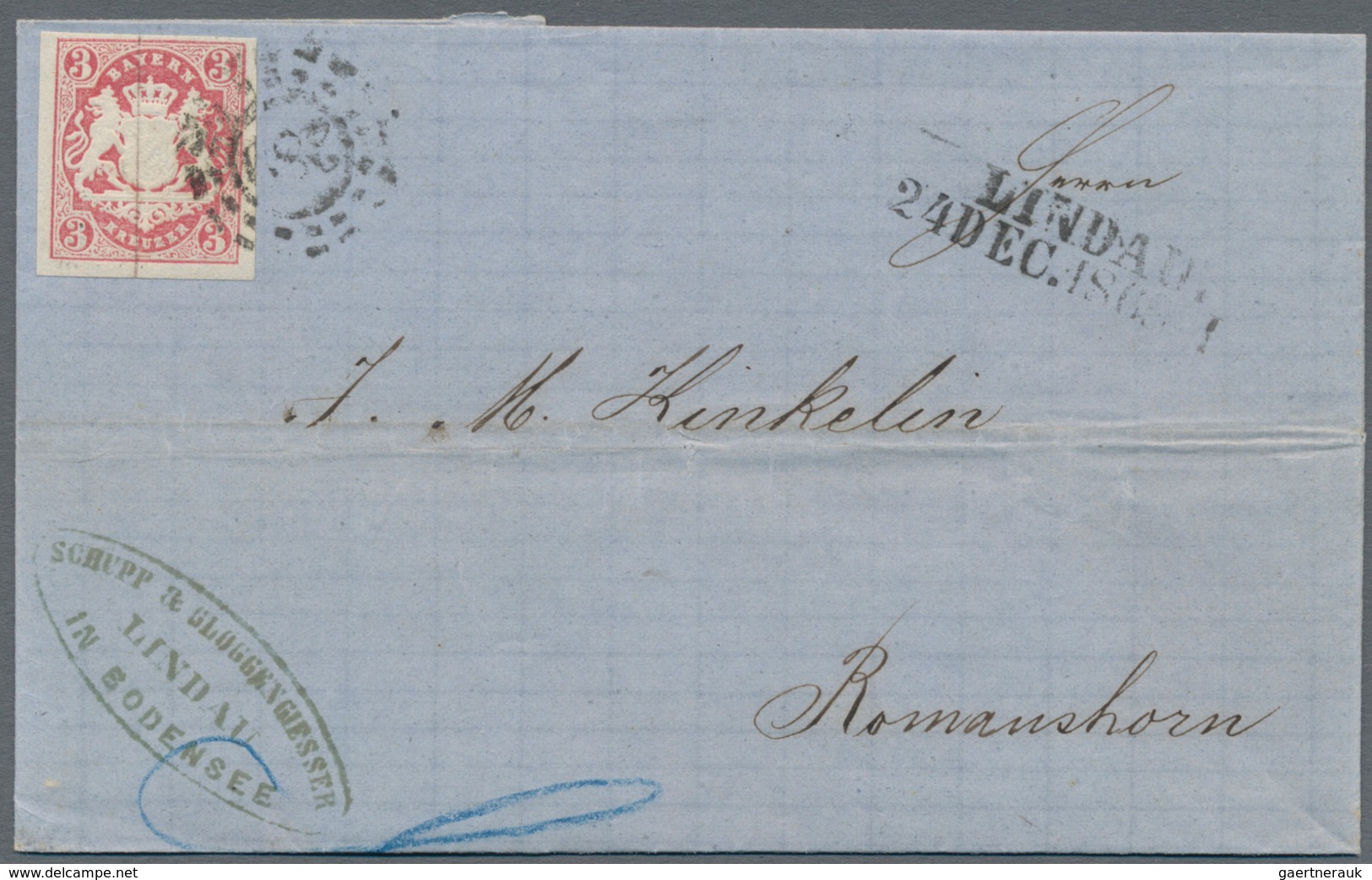 Bodenseeschiffspost: 1757/1910 Ca., Sehr Gehaltvolle Und Detaillierte Sammlung Der Schiffspost Auf D - Sonstige & Ohne Zuordnung