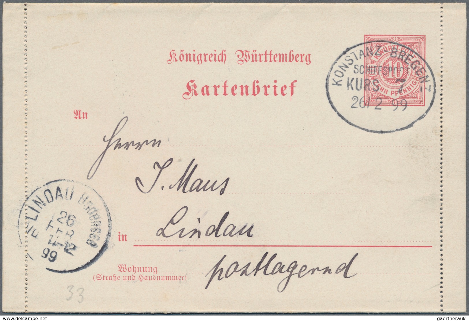 Bodenseeschiffspost: 1757/1910 ca., sehr gehaltvolle und detaillierte Sammlung der Schiffspost auf d