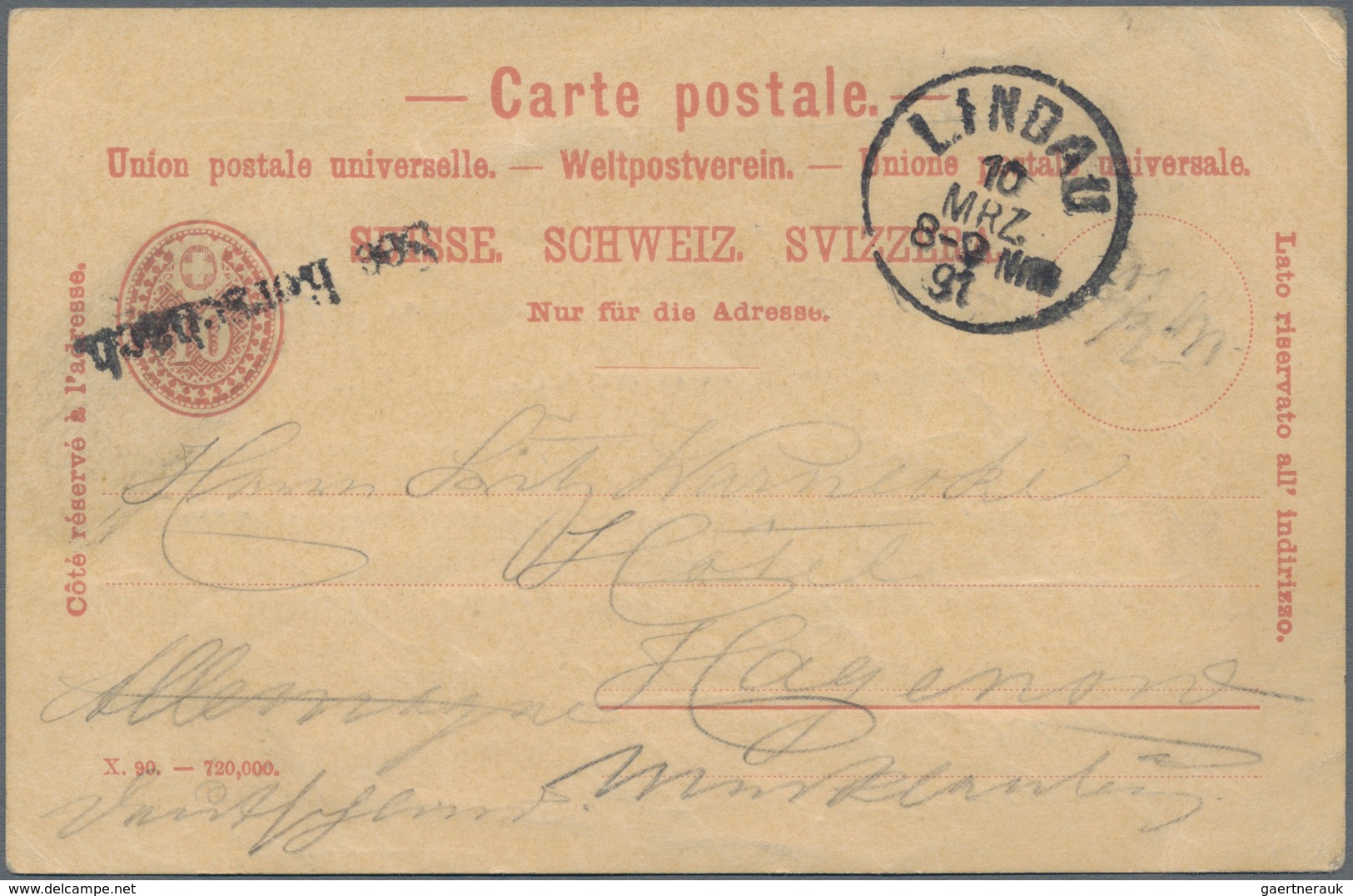 Bodenseeschiffspost: 1757/1910 ca., sehr gehaltvolle und detaillierte Sammlung der Schiffspost auf d