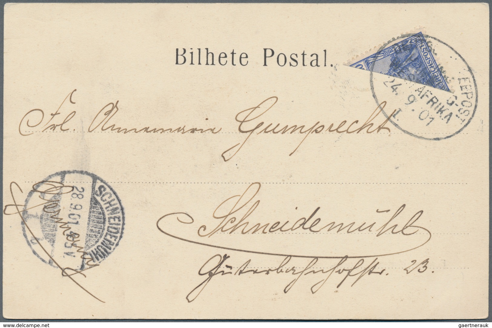 Schiffspost Deutschland: 1901/1932 Ca., Partie Mit 18 Belegen, Dabei Marineschiffspost, Dt.Seepost M - Colecciones