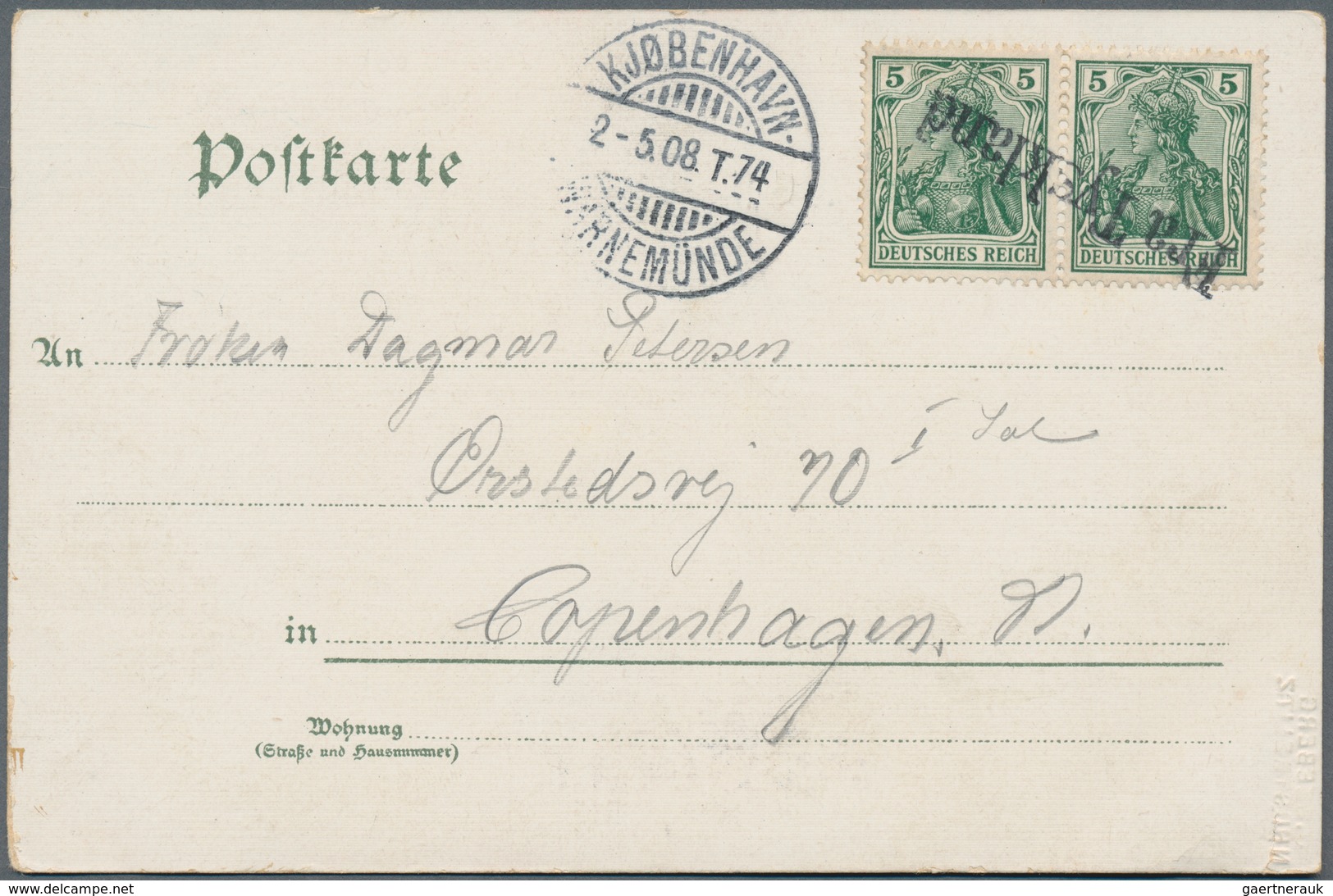 Schiffspost Deutschland: 1901/1932 Ca., Partie Mit 18 Belegen, Dabei Marineschiffspost, Dt.Seepost M - Collections