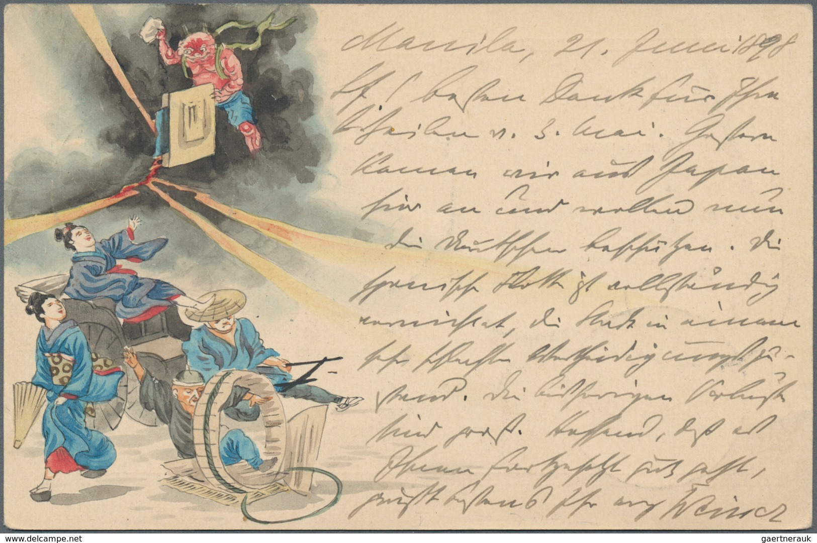 Deutsche Schiffspost - Marine: 1898/1899, Tolle Spezialsammlung Von 16 Belegen Der Dt. Kriegsschiffe - Sonstige & Ohne Zuordnung