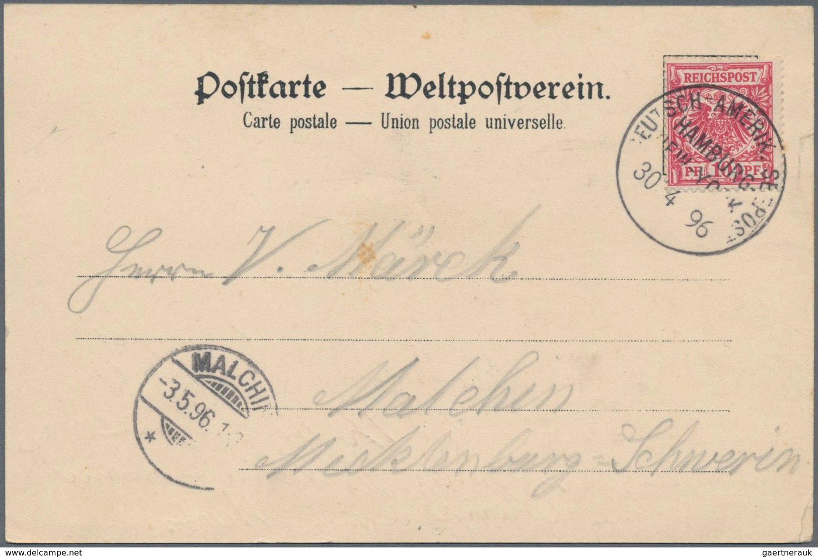 Deutsche Schiffspost Im Ausland - Seepost: 1893/1936 (ca.), Rd. 50 Belege Mit Teils Interessanten Ab - Autres & Non Classés