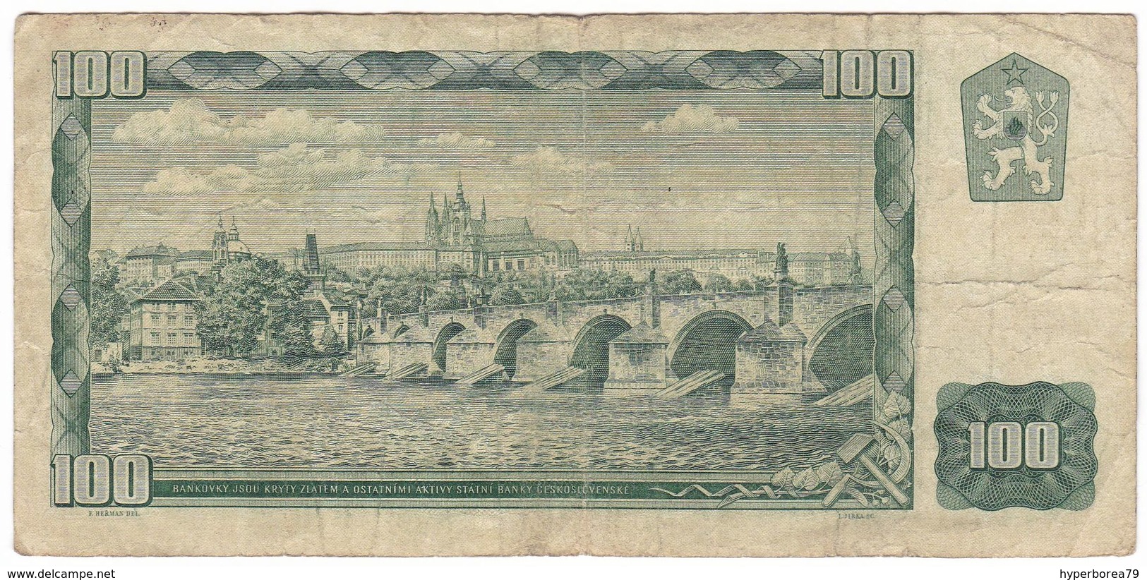 Czechoslovakia P 91 B - 100 Korun 1961 - Fine - Cecoslovacchia