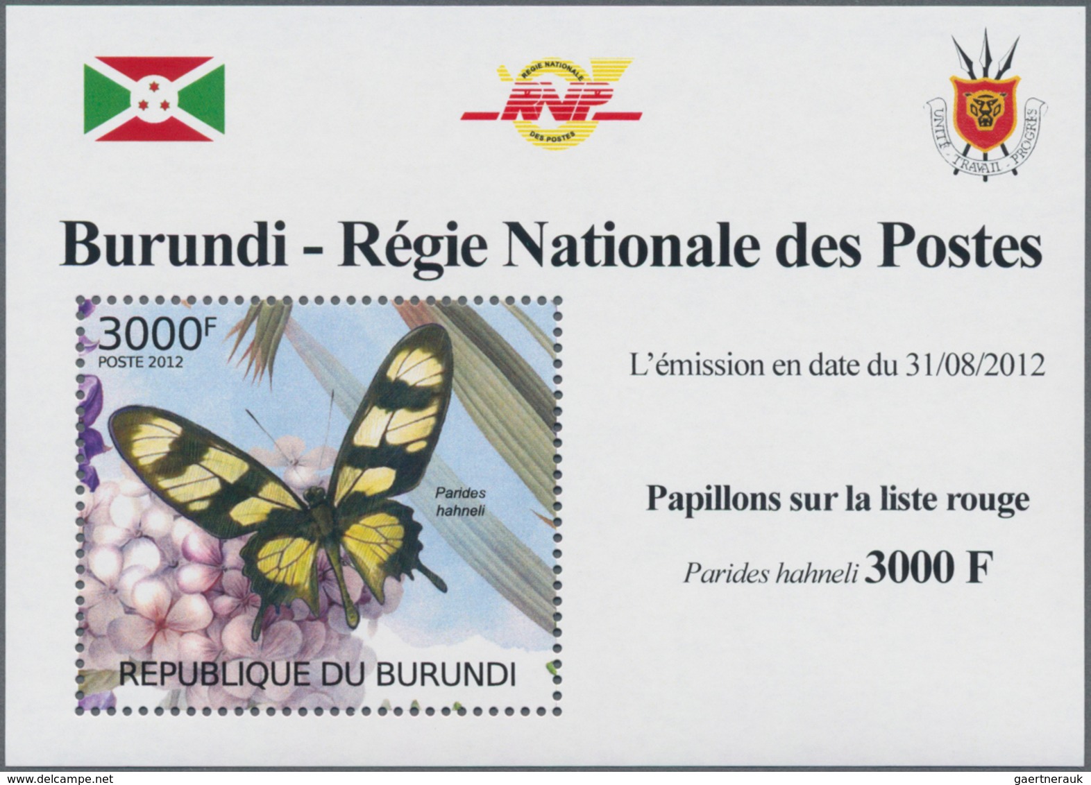 Thematische Philatelie: 2011/2013, Burundi. A Big Lot Of Different Topics In Complete Souvenir Sheet - Non Classés