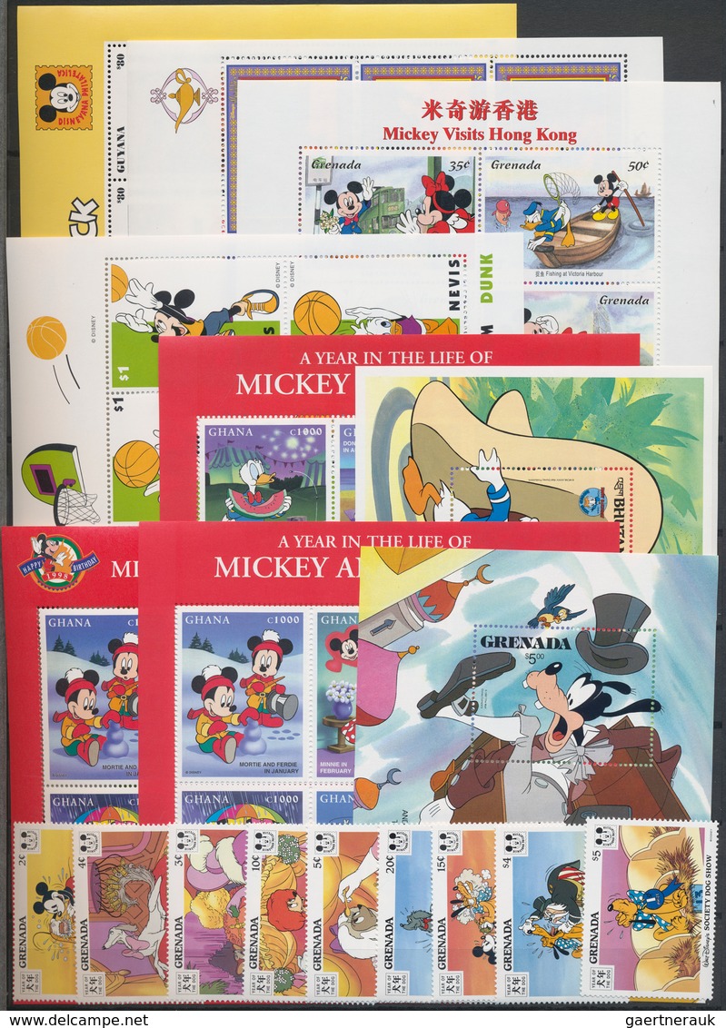Thematik: Comics / Comics: From 1985 On (approx), All The World. Disney And His Figures Are The Subj - Bandes Dessinées