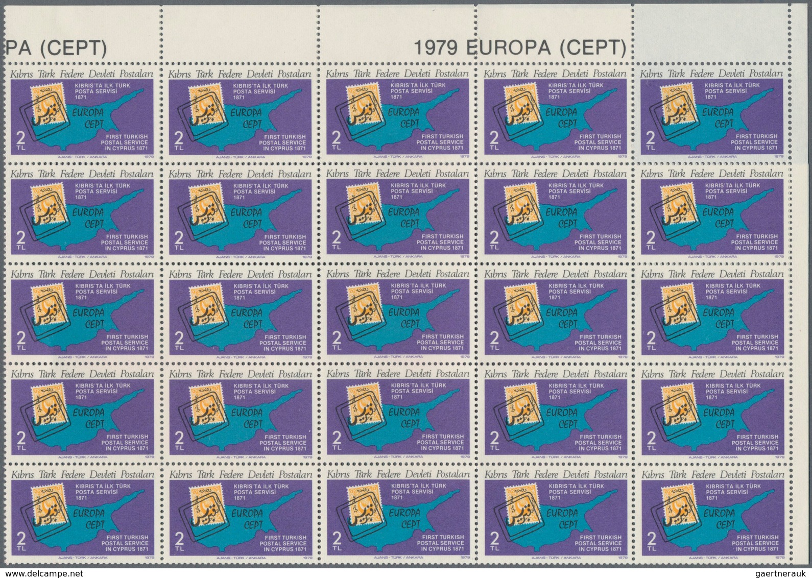 Thematik: Marke Auf Marke / Stamp On Stamp: 1979, Europa CEPT Stamps Of Faroe Islands And Northern C - Sellos Sobre Sellos