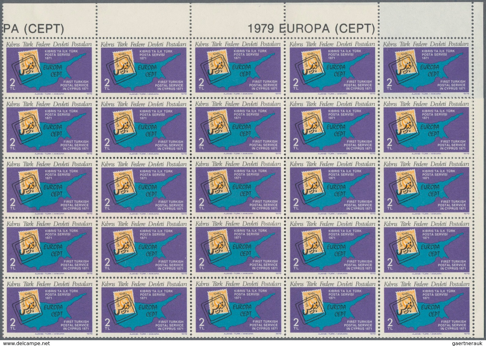 Thematik: Marke Auf Marke / Stamp On Stamp: 1979, Europa CEPT Stamps Of Faroe Islands And Northern C - Briefmarken Auf Briefmarken