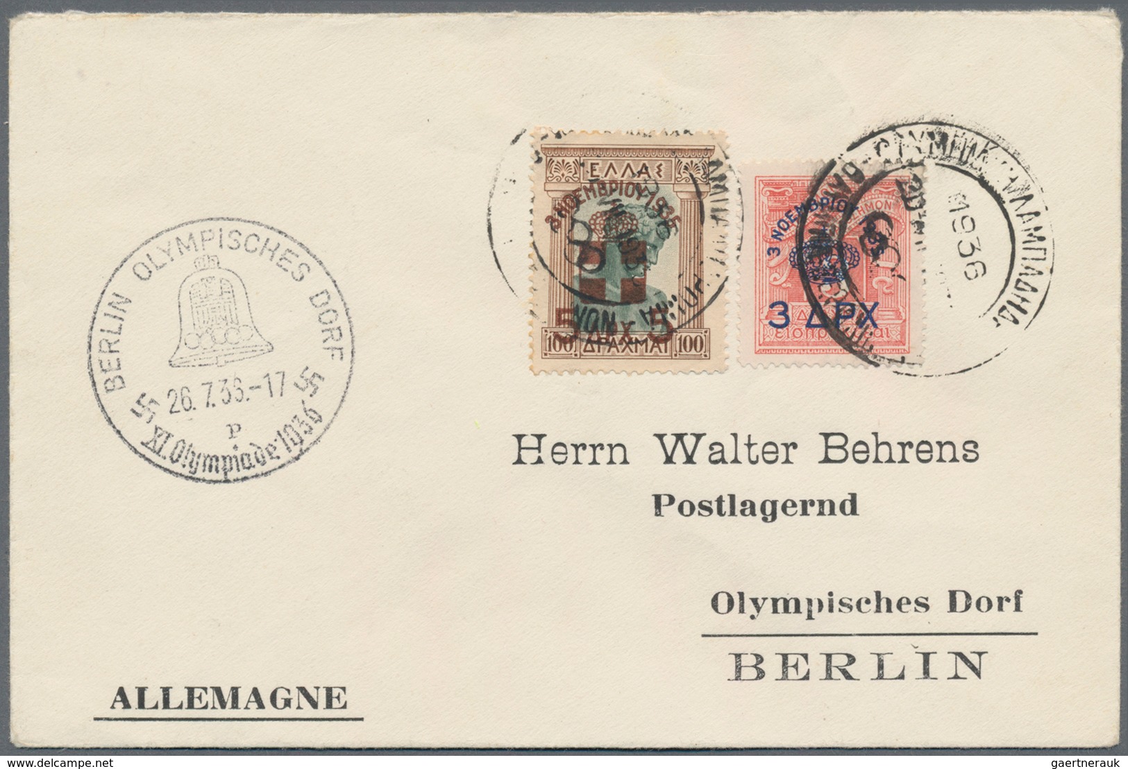 Thematik: Olympische Spiele / olympic games: 1897/2010 (ca.), "Sports" in general and "Olympic Games