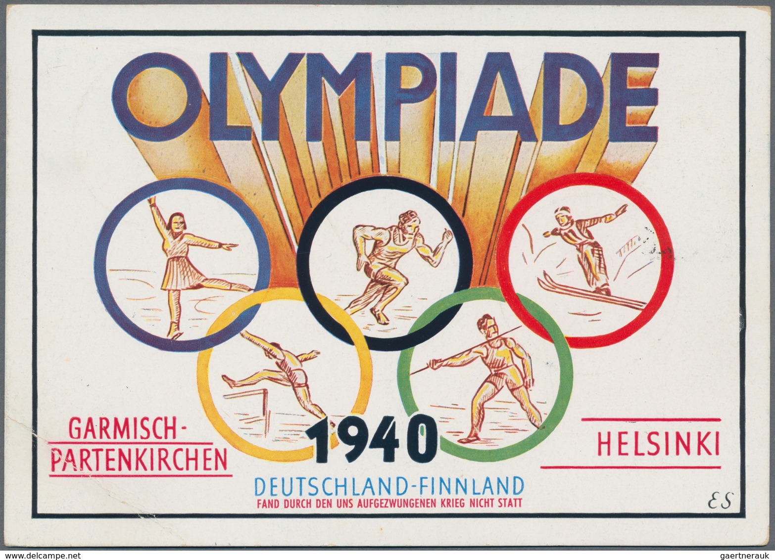 Thematik: Olympische Spiele / olympic games: 1897/2010 (ca.), "Sports" in general and "Olympic Games