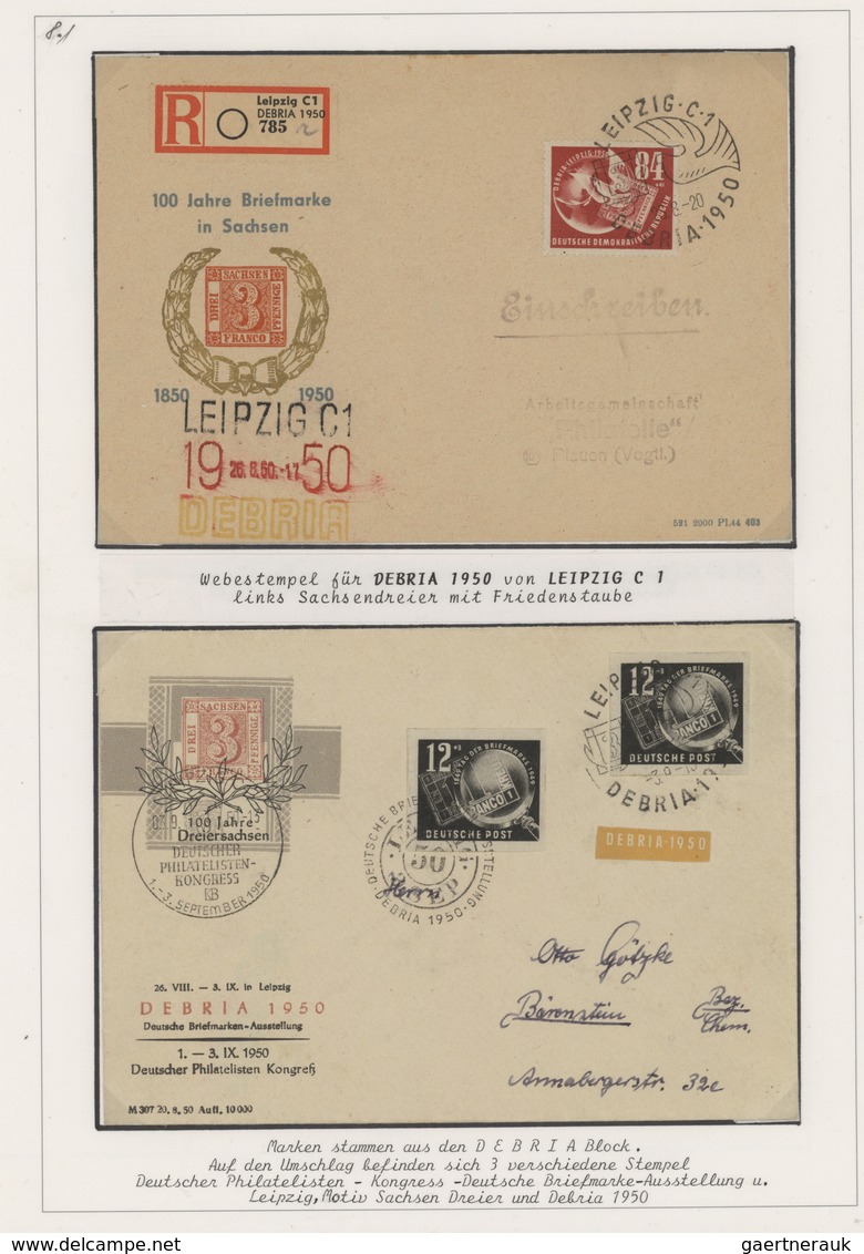 Thematik: Philatelie - Tag Der Briefmarke / Stamp Days: 1936/1997, Tag Der Briefmarke , Saubere Auss - Tag Der Briefmarke