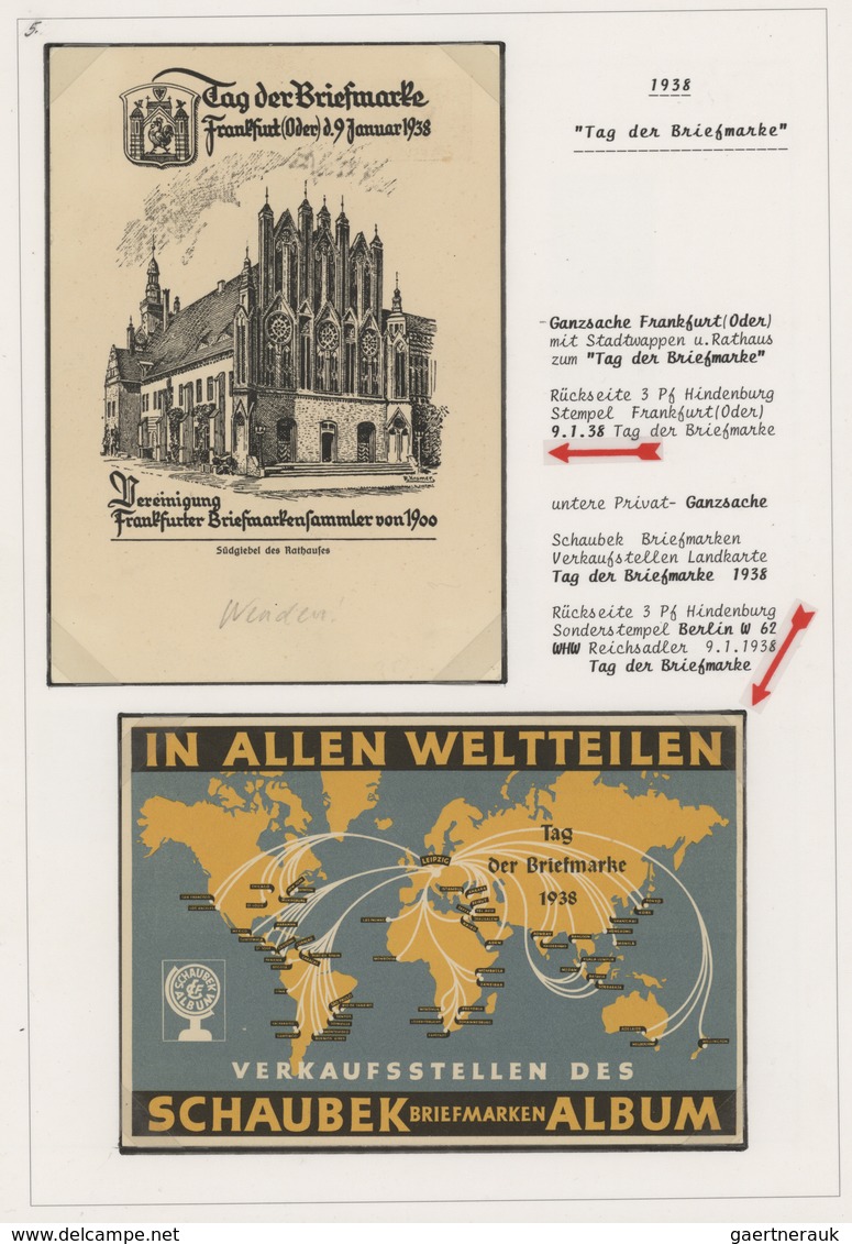 Thematik: Philatelie - Tag Der Briefmarke / Stamp Days: 1936/1997, Tag Der Briefmarke , Saubere Auss - Día Del Sello