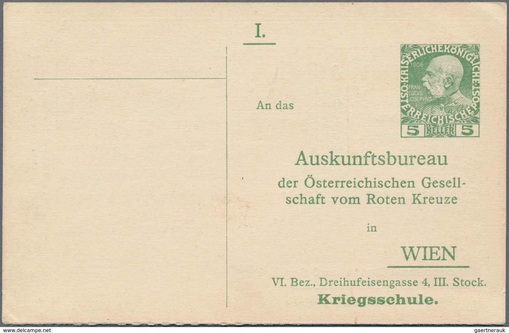 Thematik: Rotes Kreuz / Red Cross: 1906-1948: Sieben Briefe Und Karten Vom Bzw. An Verschiedene Sekt - Rode Kruis