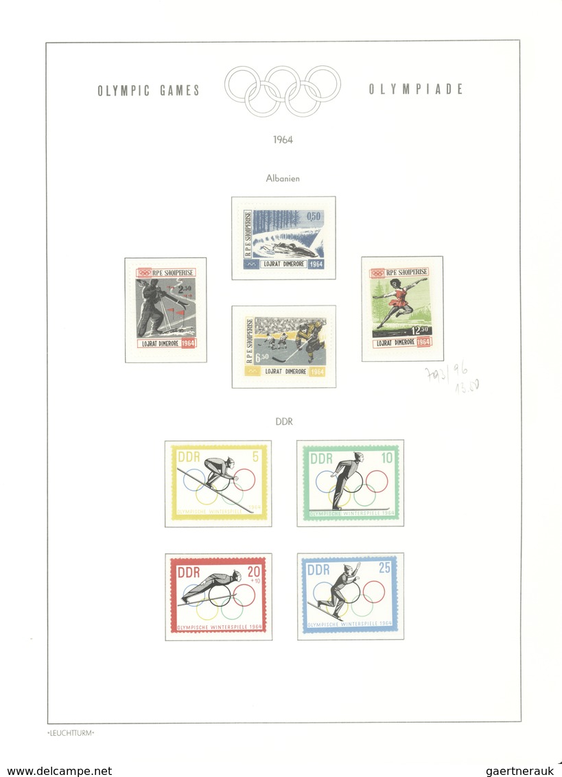 Thematik: Sport / Sport: 1964/1982, Olympic Games And Football World Championship, U/m Collection In - Other & Unclassified