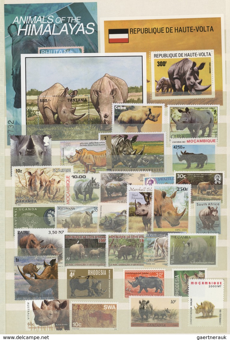 Thematik: Tiere, Fauna / Animals, Fauna: 1920/2000 (ca.), Comprehensive An Wide-spread Mainly MNH Co - Otros & Sin Clasificación