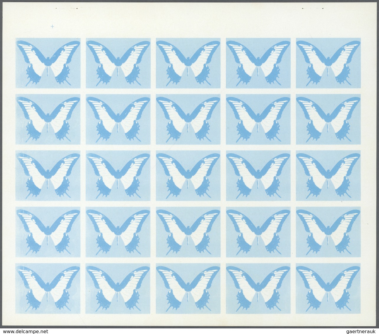 Thematik: Tiere-Schmetterlinge / Animals-butterflies: 1972. Sharjah. Progressive Proof (6 Phases) In - Mariposas