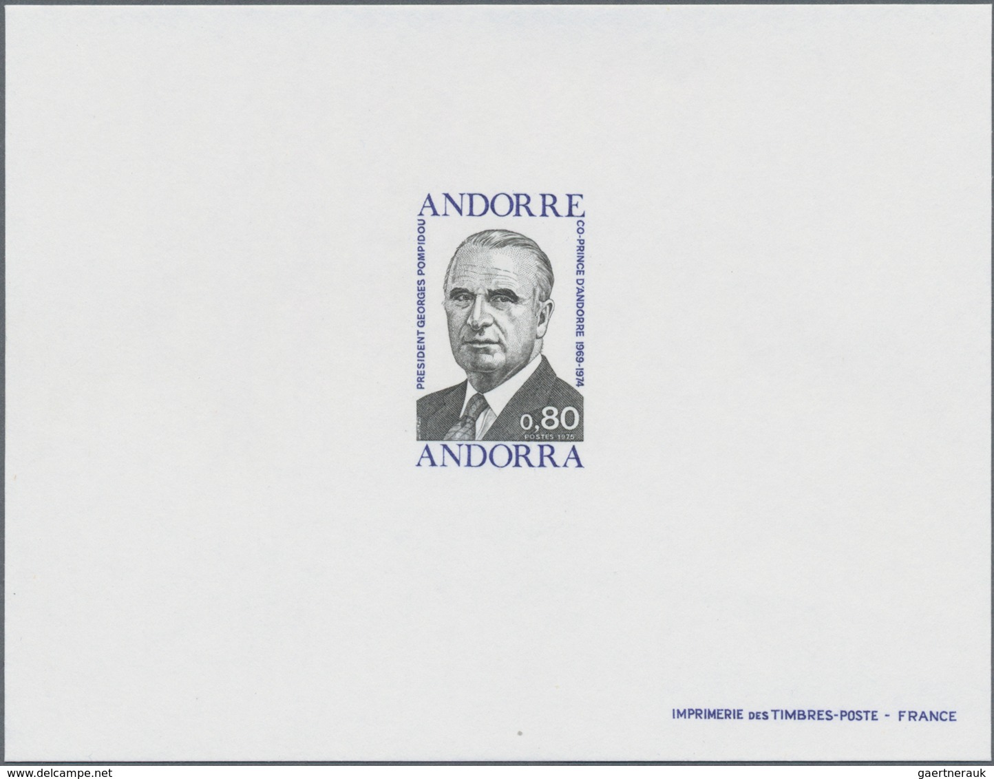 Andorra - Französische Post: 1974 - 1986, Album With Approx. 60 Èpreuve De Luxe On Various Themes. ÷ - Other & Unclassified