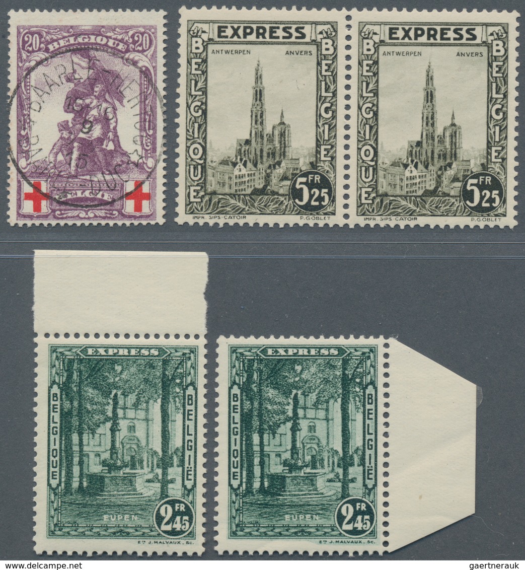 Belgien: 1849/1990 (ca.), Duplicates On Stockcards With A Great Section Classic Issues From Imperfor - Verzamelingen