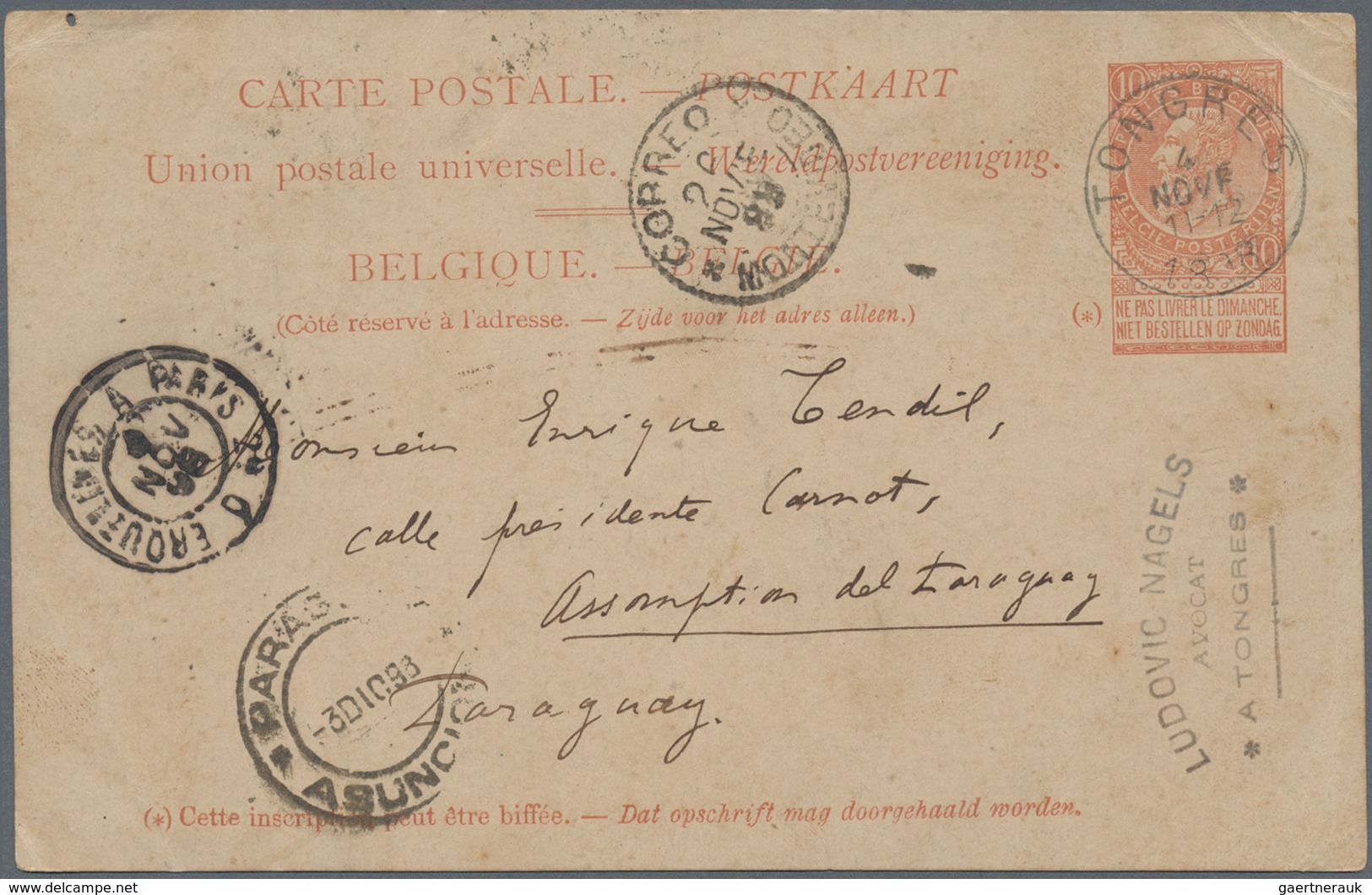 Belgien: 1850's-1950's Ca.: Hundreds Of Mint And Used Stamps, Starting With Several Imperf Stamps Of - Colecciones