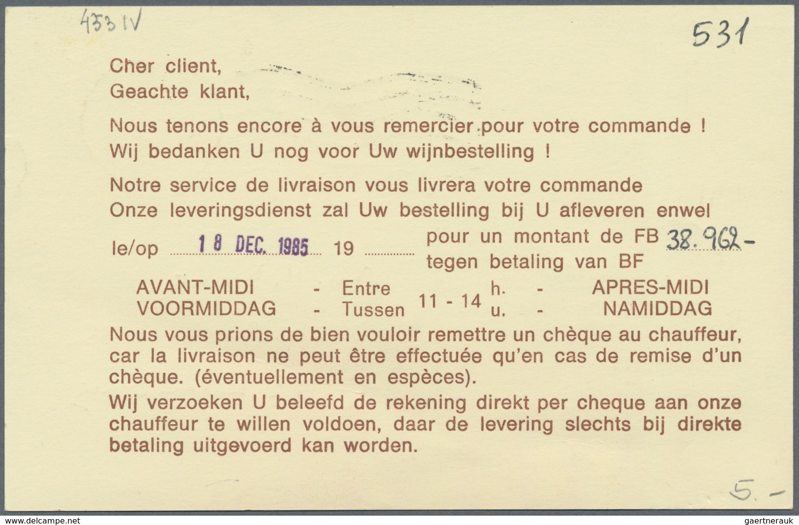 Belgien - Ganzsachen: 1888/1985 13 Preprinted Postal Stationery Cards And One Preprinted Postal Stat - Otros & Sin Clasificación